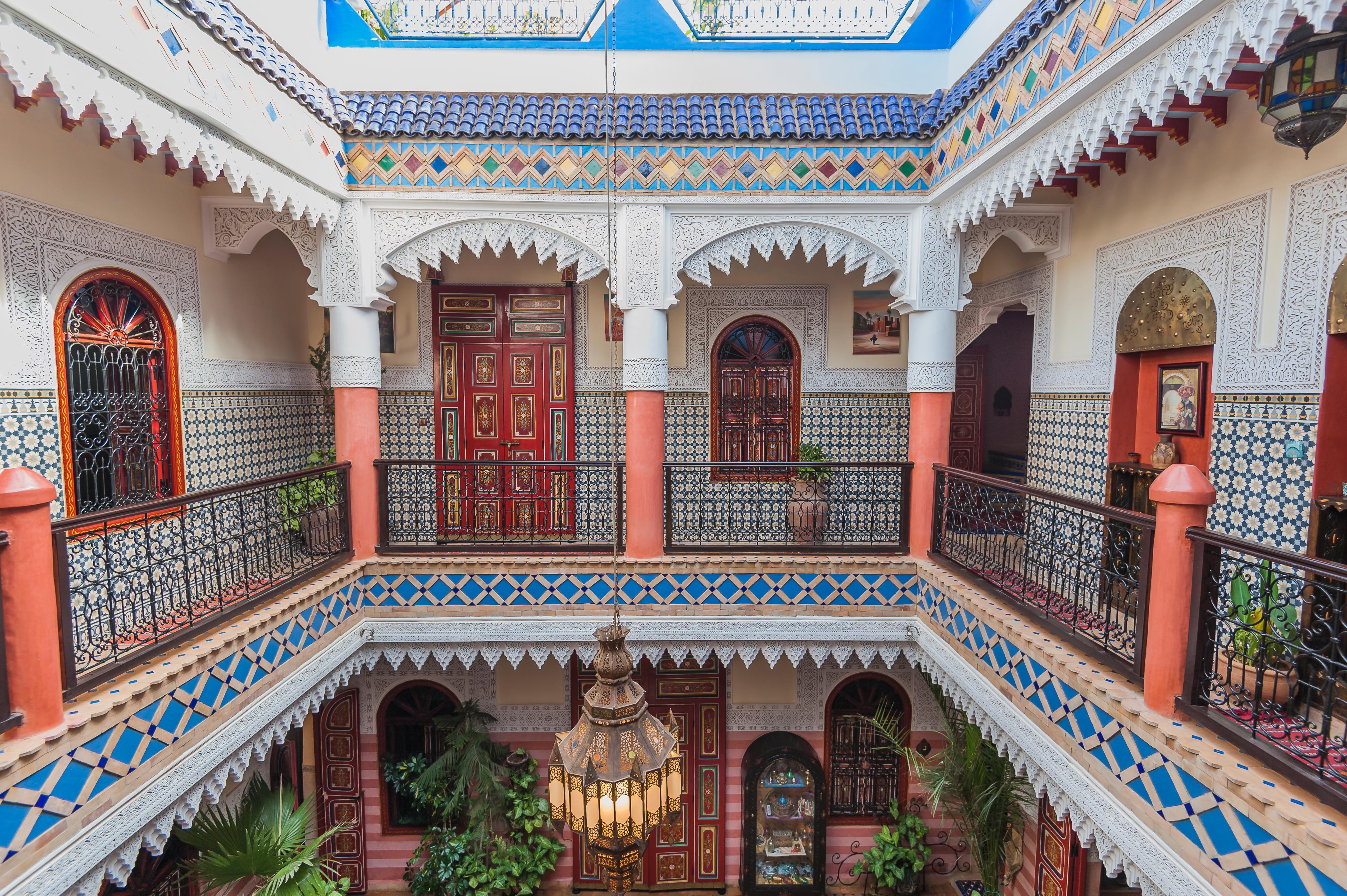 Riad Bleu Du Sud Marrakesh Eksteriør billede