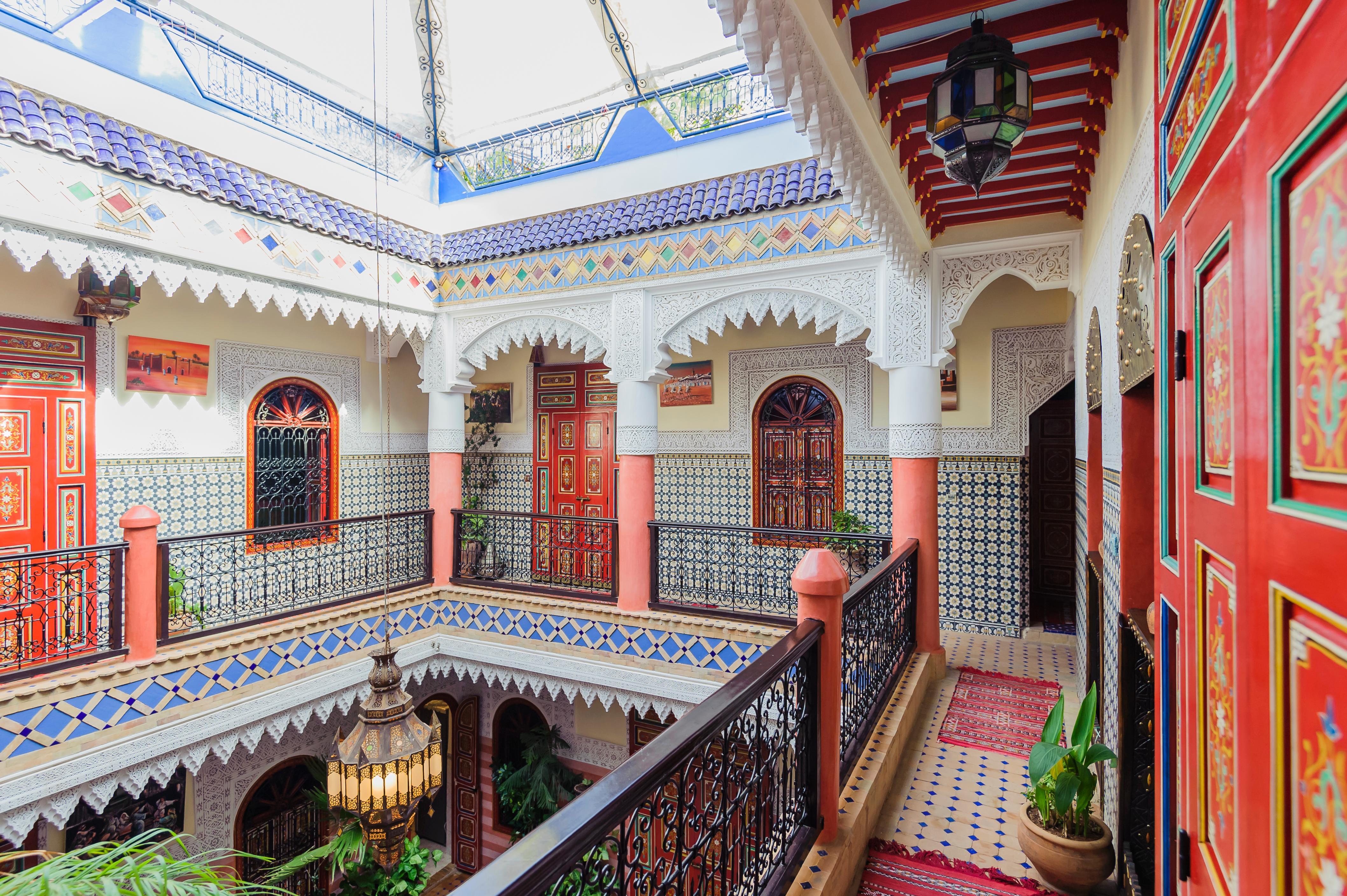 Riad Bleu Du Sud Marrakesh Eksteriør billede