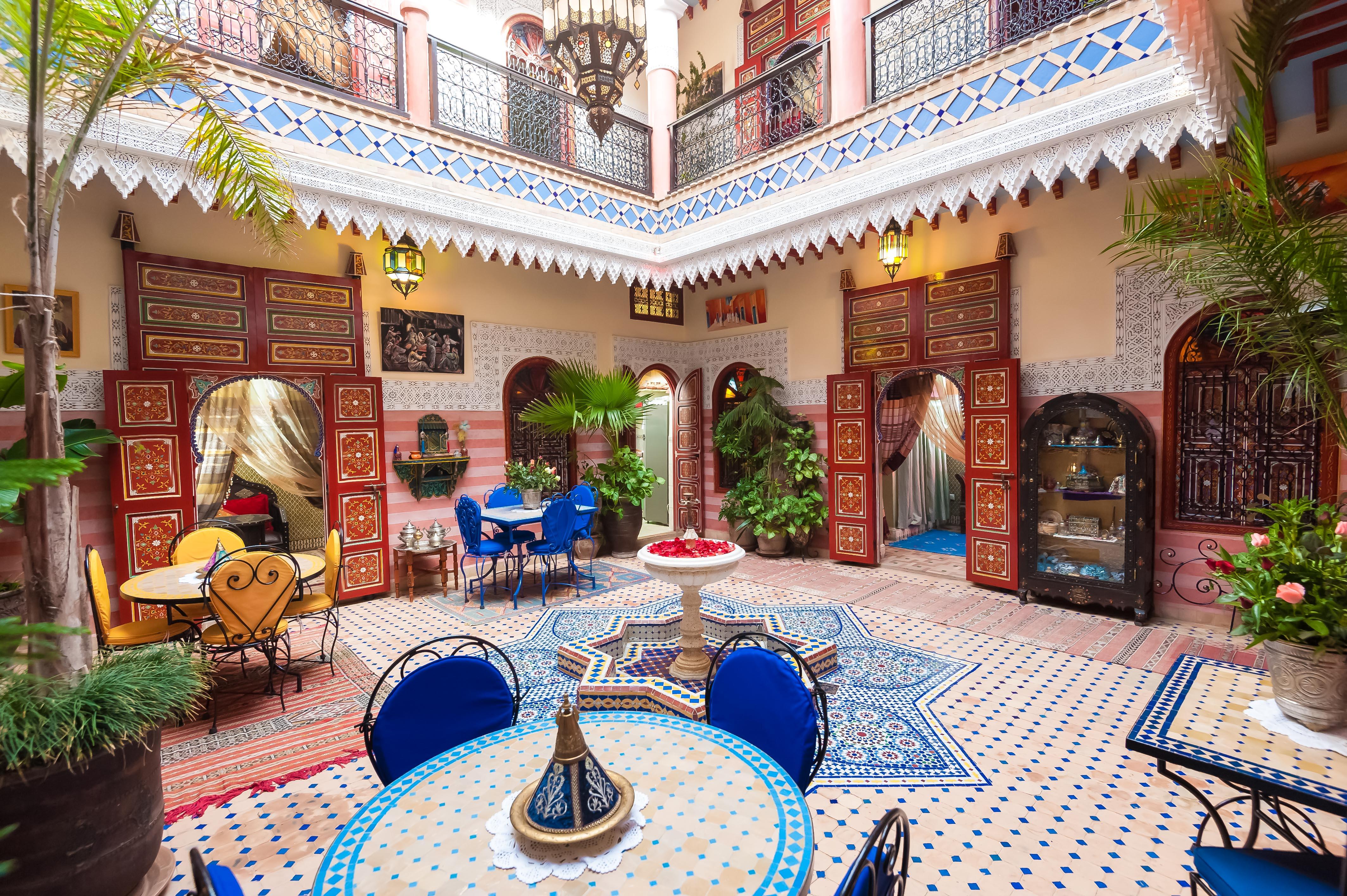 Riad Bleu Du Sud Marrakesh Eksteriør billede