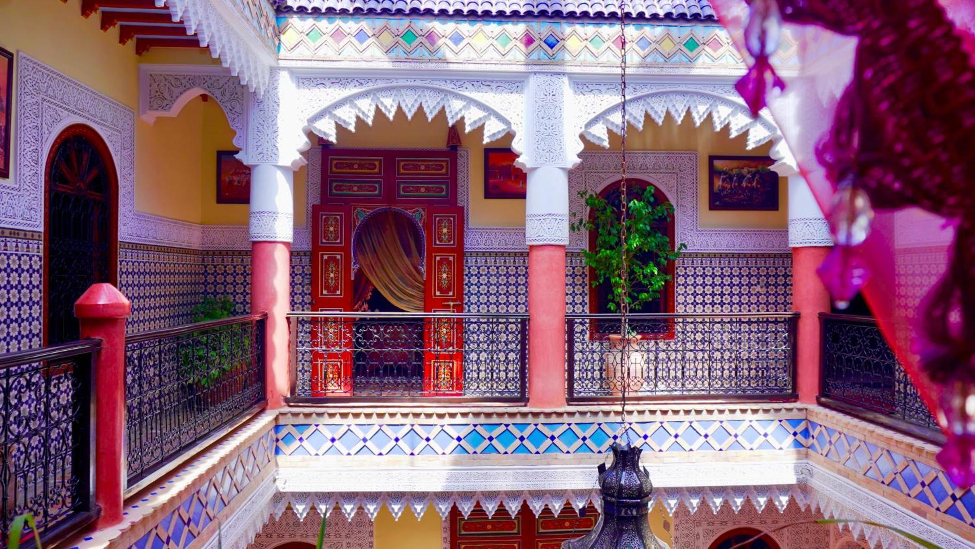 Riad Bleu Du Sud Marrakesh Eksteriør billede