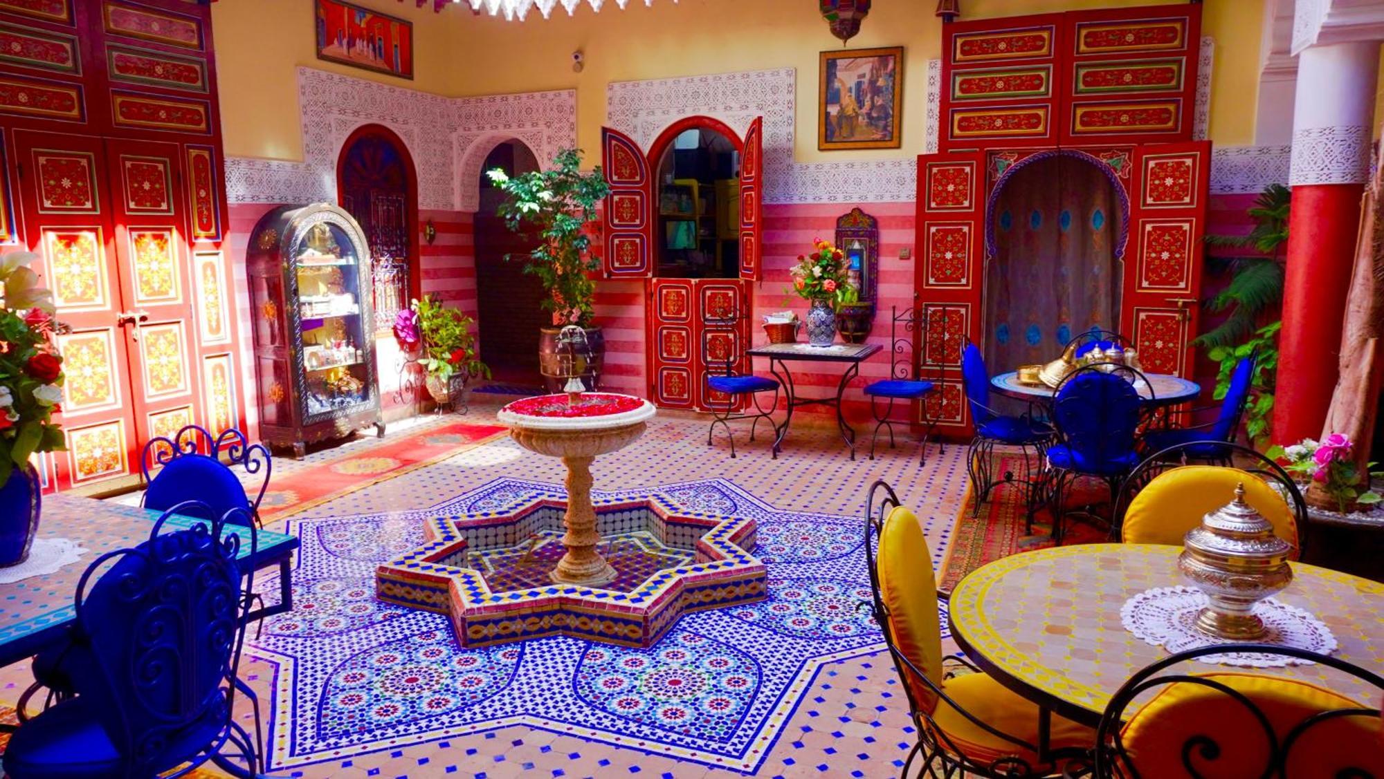 Riad Bleu Du Sud Marrakesh Eksteriør billede