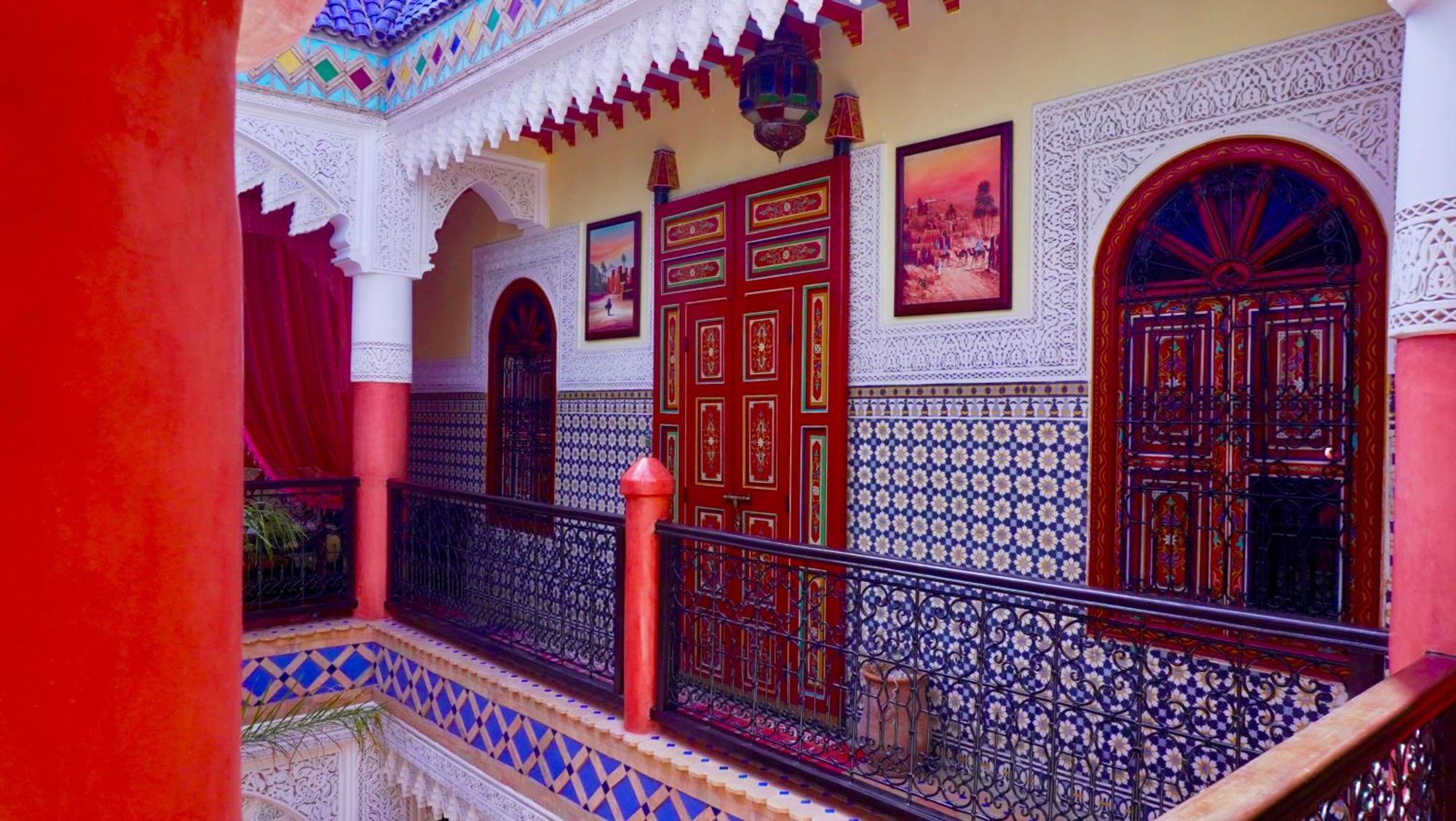 Riad Bleu Du Sud Marrakesh Eksteriør billede